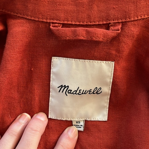 Madewell Rust Chore Jacket Size XS - Picture 4 of 7